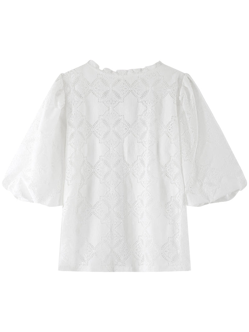Grace & Mila Leeloo Blouse Ecru