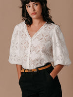 Grace & Mila Leeloo Blouse Ecru