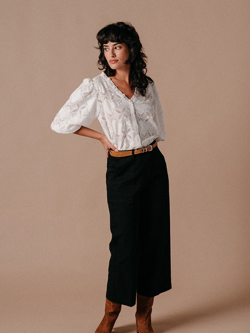 Grace & Mila Leeloo Blouse Ecru