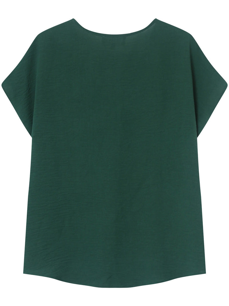 Grace & Mila Lemon Woven Top Vert