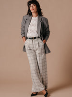 Grace & Mila Leonard Woven Top Ecru