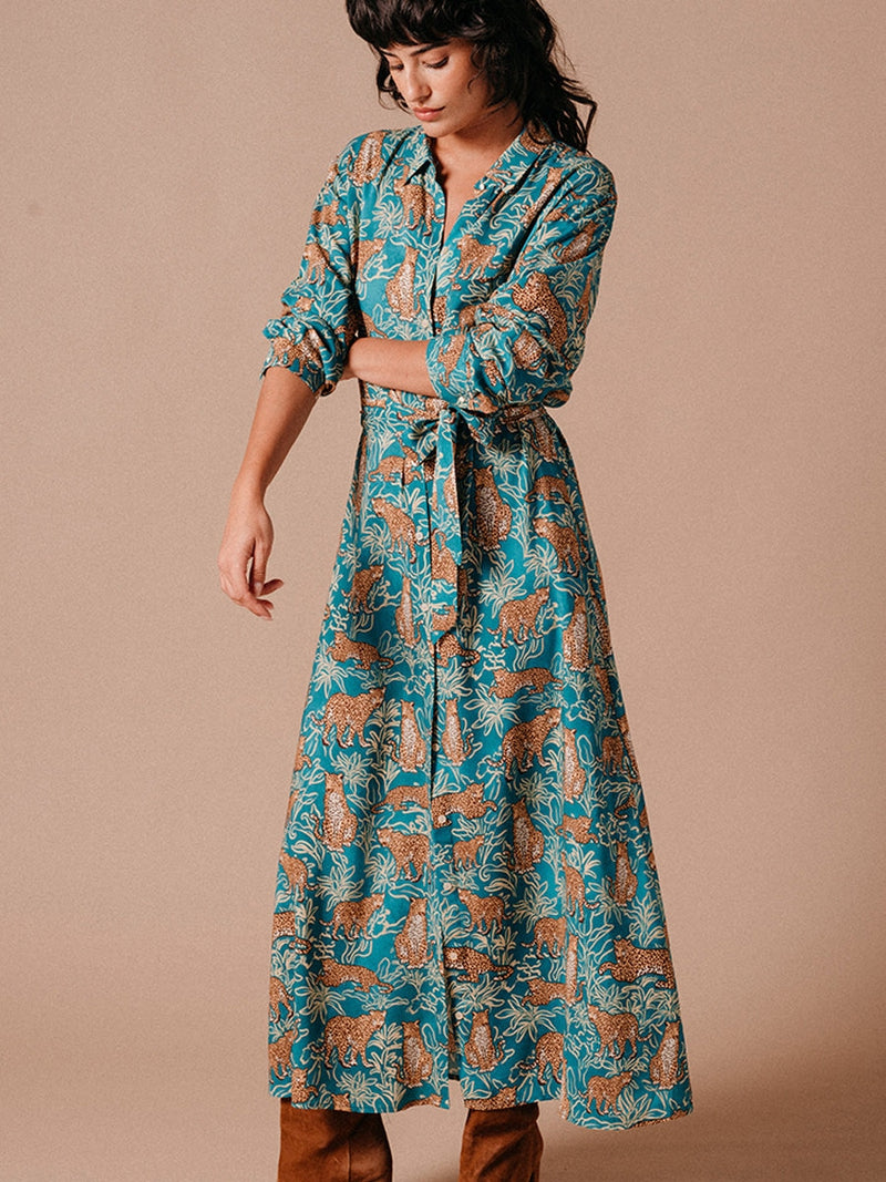 Grace & Mila Letty Dress Vert