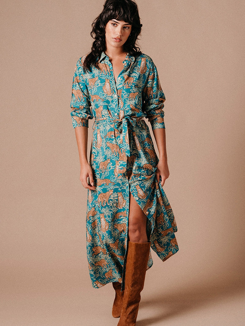 Grace & Mila Letty Dress Vert