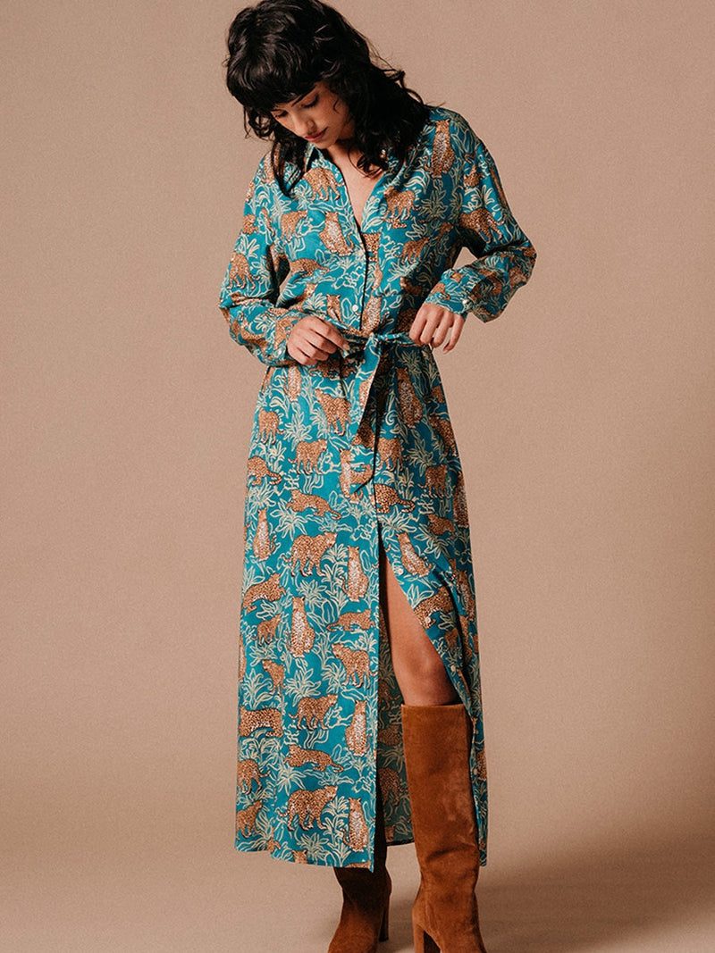 Grace & Mila Letty Dress Vert