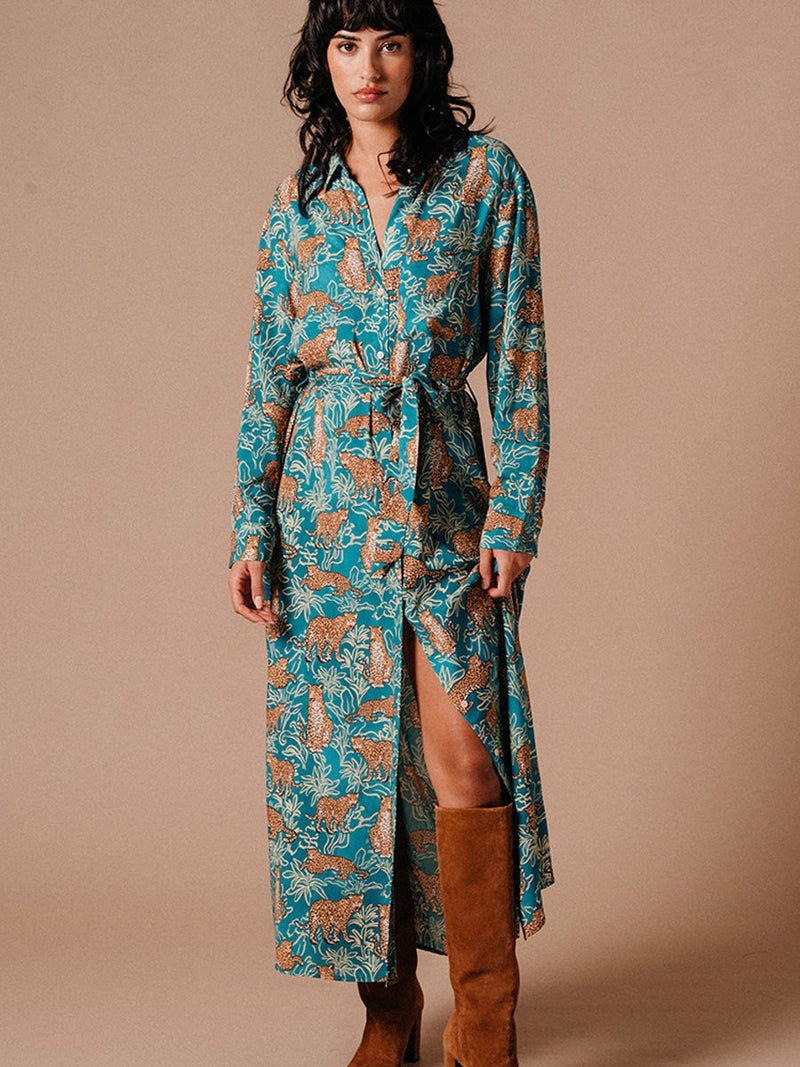 Grace & Mila Letty Dress Vert