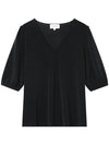 Grace & Mila Living Woven Top Noir