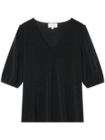 Grace & Mila Living Woven Top Noir