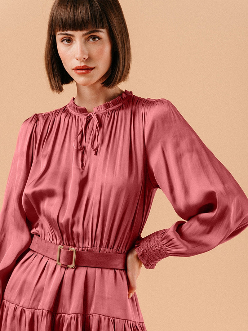 Grace & Mila Lourdes Dress Rose