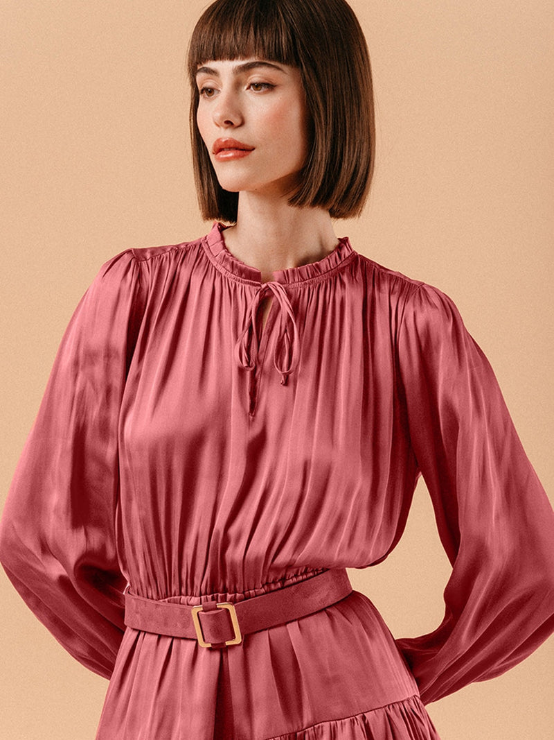 Grace & Mila Lourdes Dress Rose