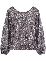 Grace & Mila Ludmila Woven Top Chocolat