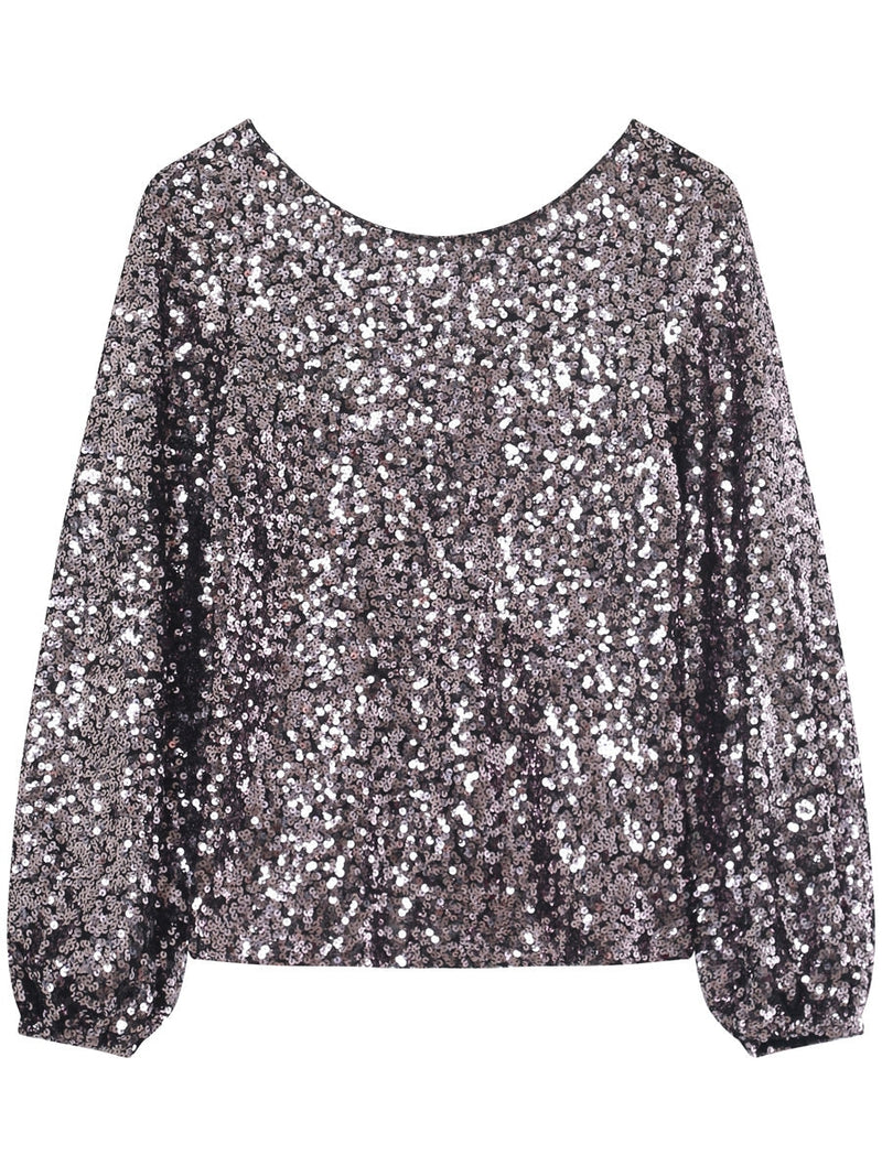 Grace & Mila Ludmila Woven Top Chocolat