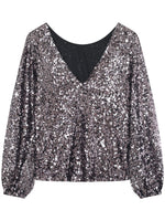 Grace & Mila Ludmila Woven Top Chocolat