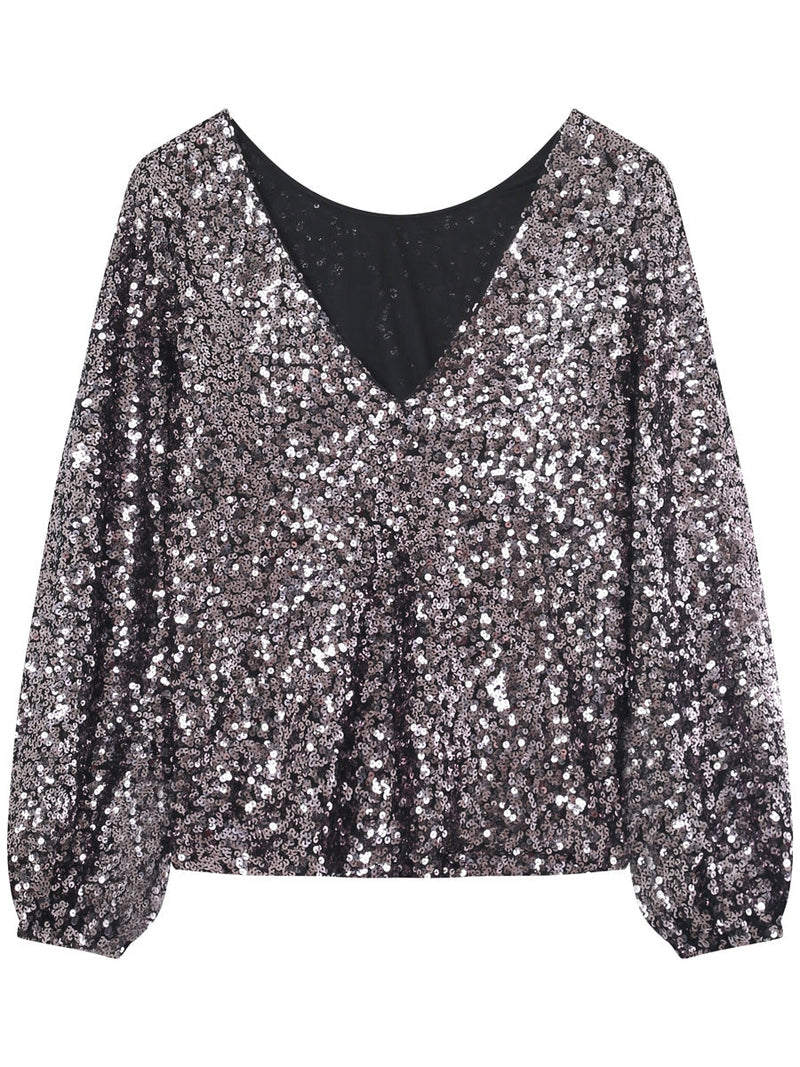 Grace & Mila Ludmila Woven Top Chocolat