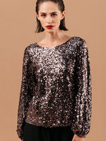 Grace & Mila Ludmila Woven Top Chocolat
