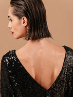 Grace & Mila Ludmila Woven Top Noir