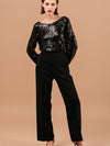 Grace & Mila Ludmila Woven Top Noir