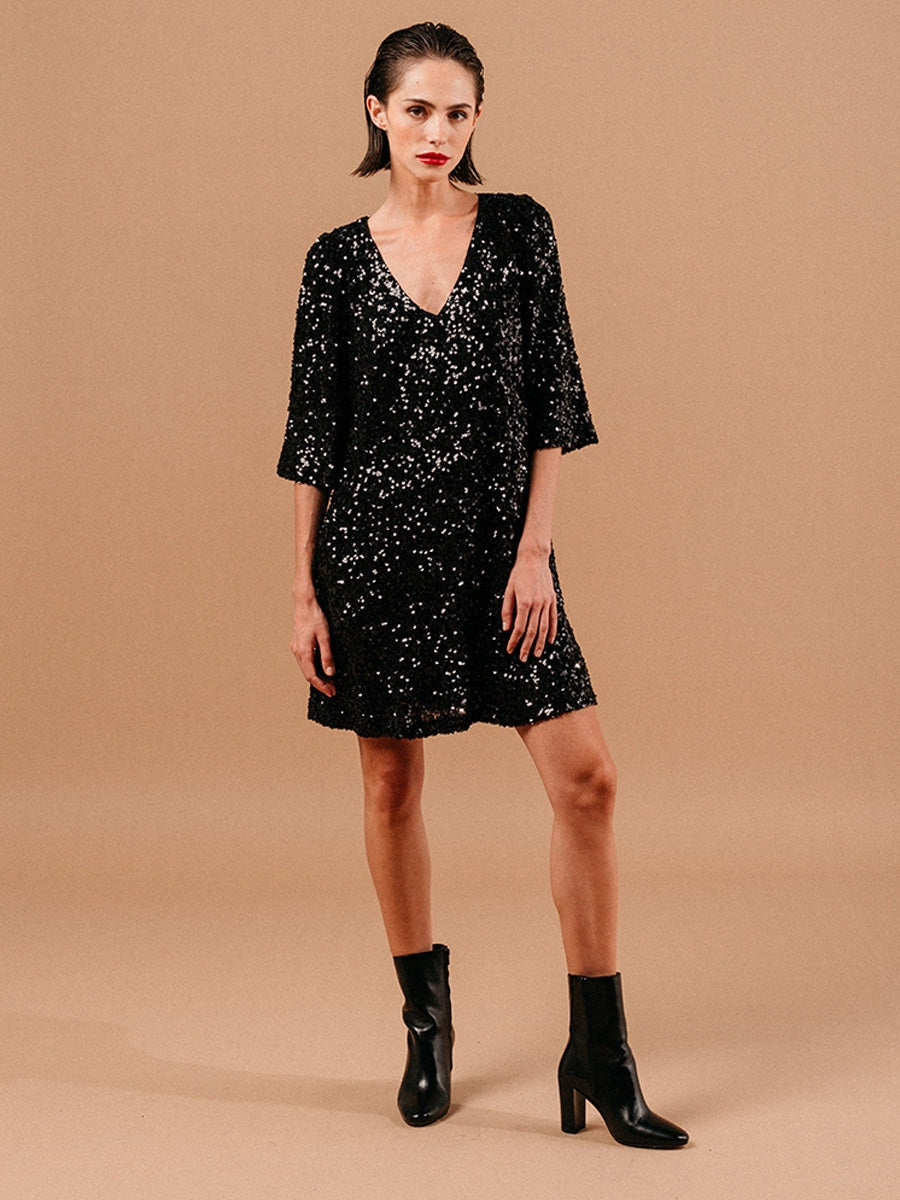 Grace & Mila Lune Dress Noir