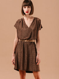 Grace & Mila Lydie Dress Chocolat