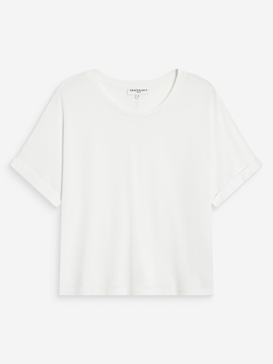 Grace & Mila Parma T-Paita Valkoinen