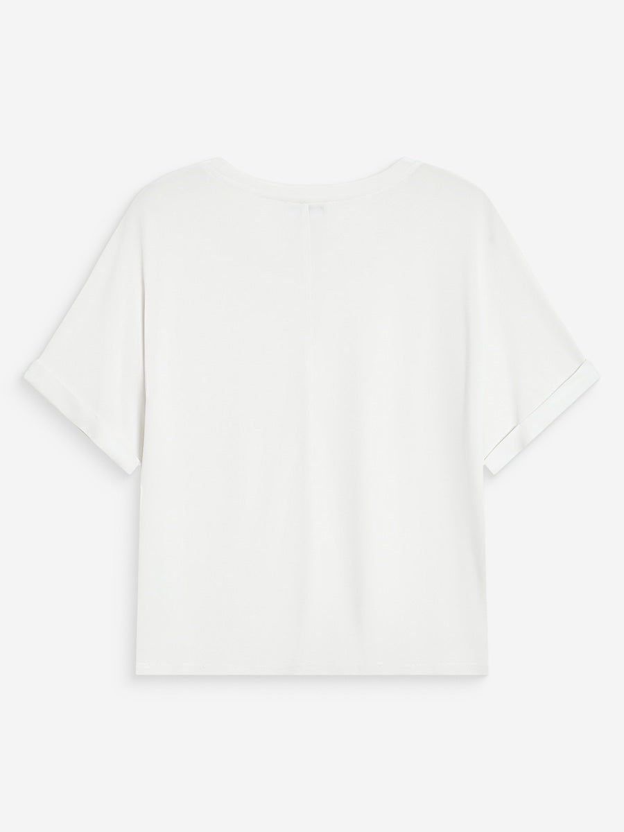 Grace & Mila Parma T-Paita Valkoinen