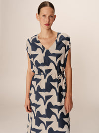 Grace & Mila Pensee Mekko Tummansininen