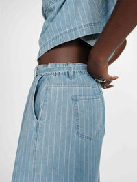 Grace & Mila Pompon Raidalliset Farkut Sininen