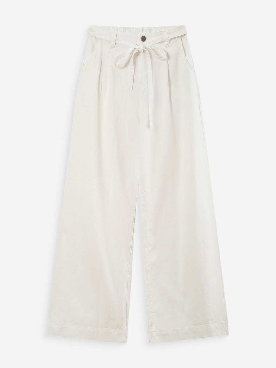 Grace & Mila Pompon Farkut Valkoinen