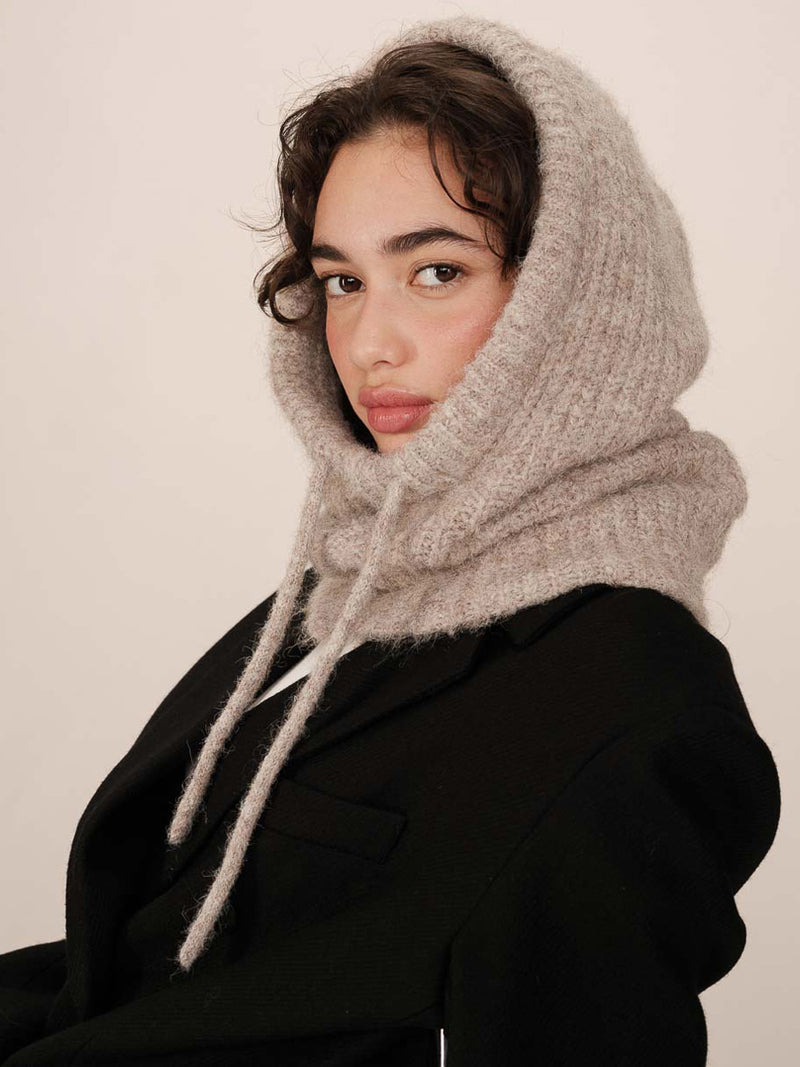 Grace & Mila Samourai Balaclava Taupe