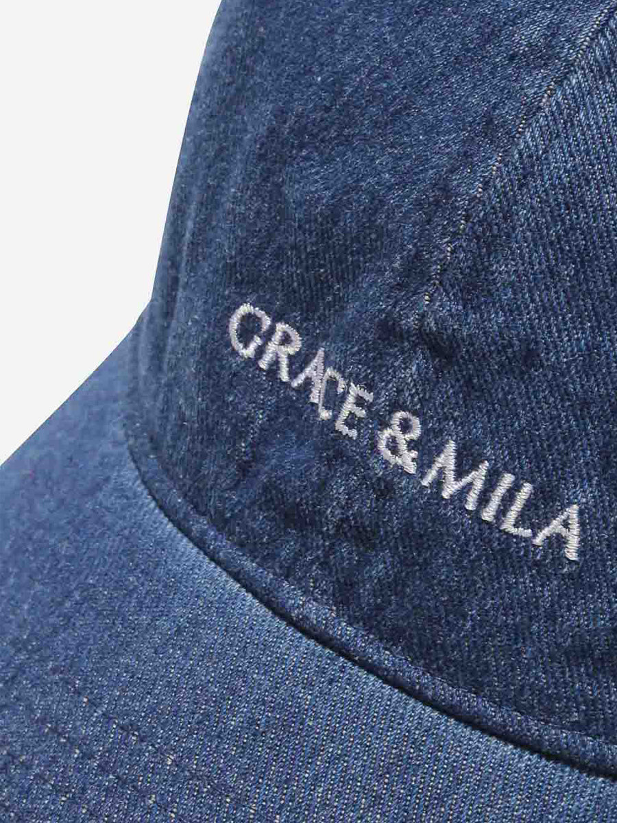 Grace & Mila Slimane Denimlippis Sininen