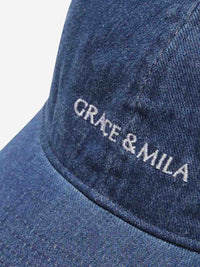Grace & Mila Slimane Denimlippis Sininen