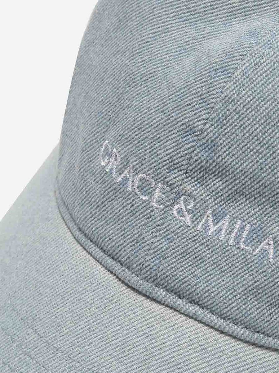 Grace & Mila Slimane Denimlippis Vaaleansininen