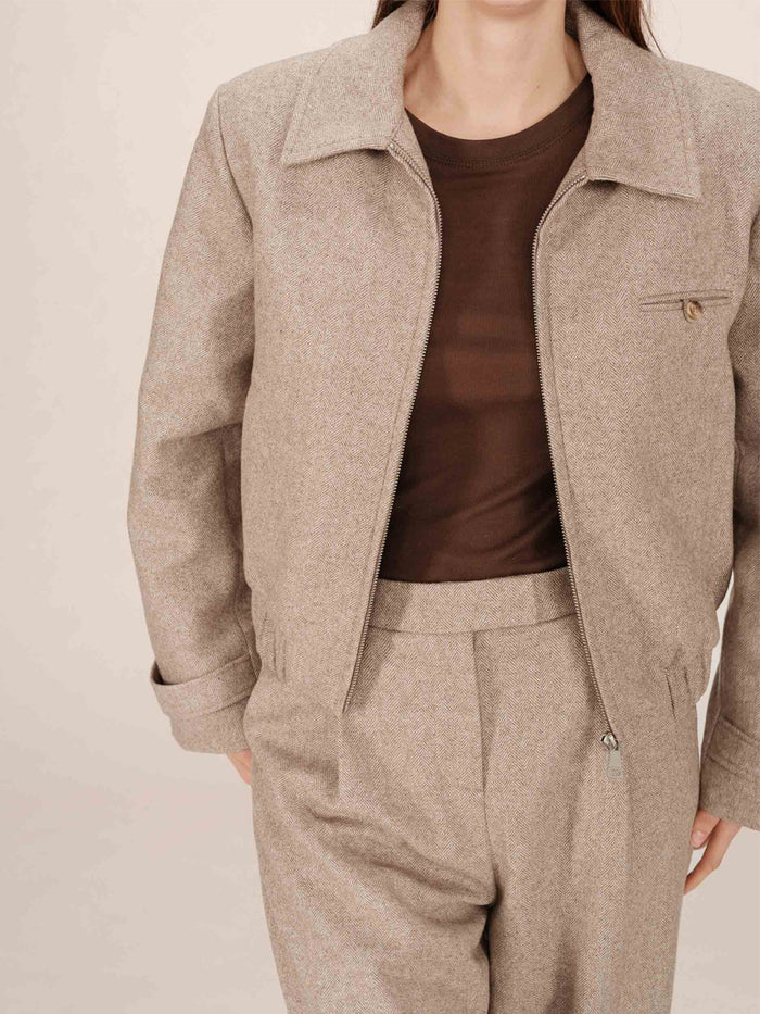 Grace & Mila Tiffany Takki Harmaa/Beige