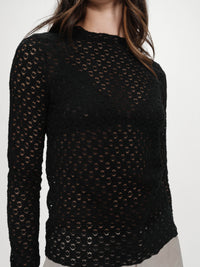 Grace & Mila Valmy Pitsipusero Musta