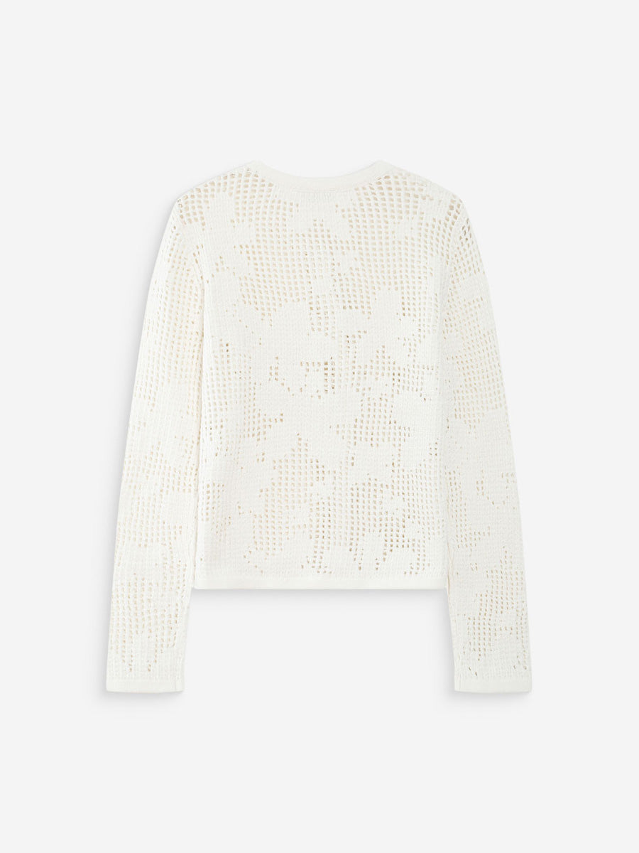 Grace & Mila Velasquez Neuletakki Valkoinen