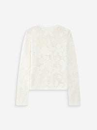 Grace & Mila Velasquez Neuletakki Valkoinen