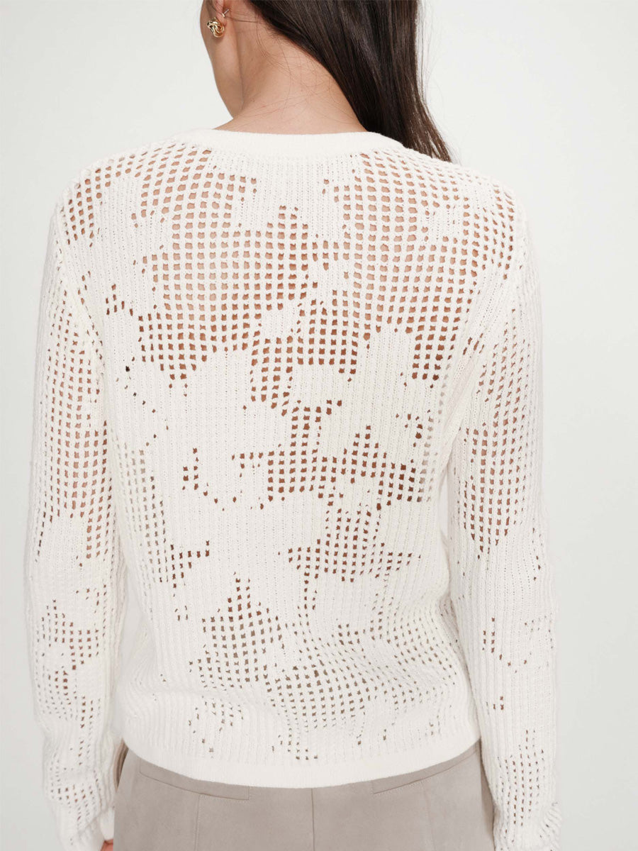 Grace & Mila Velasquez Neuletakki Valkoinen