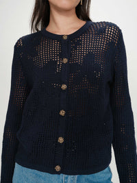 Grace & Mila Velasquez Neuletakki Tummansininen