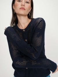 Grace & Mila Velasquez Neuletakki Tummansininen