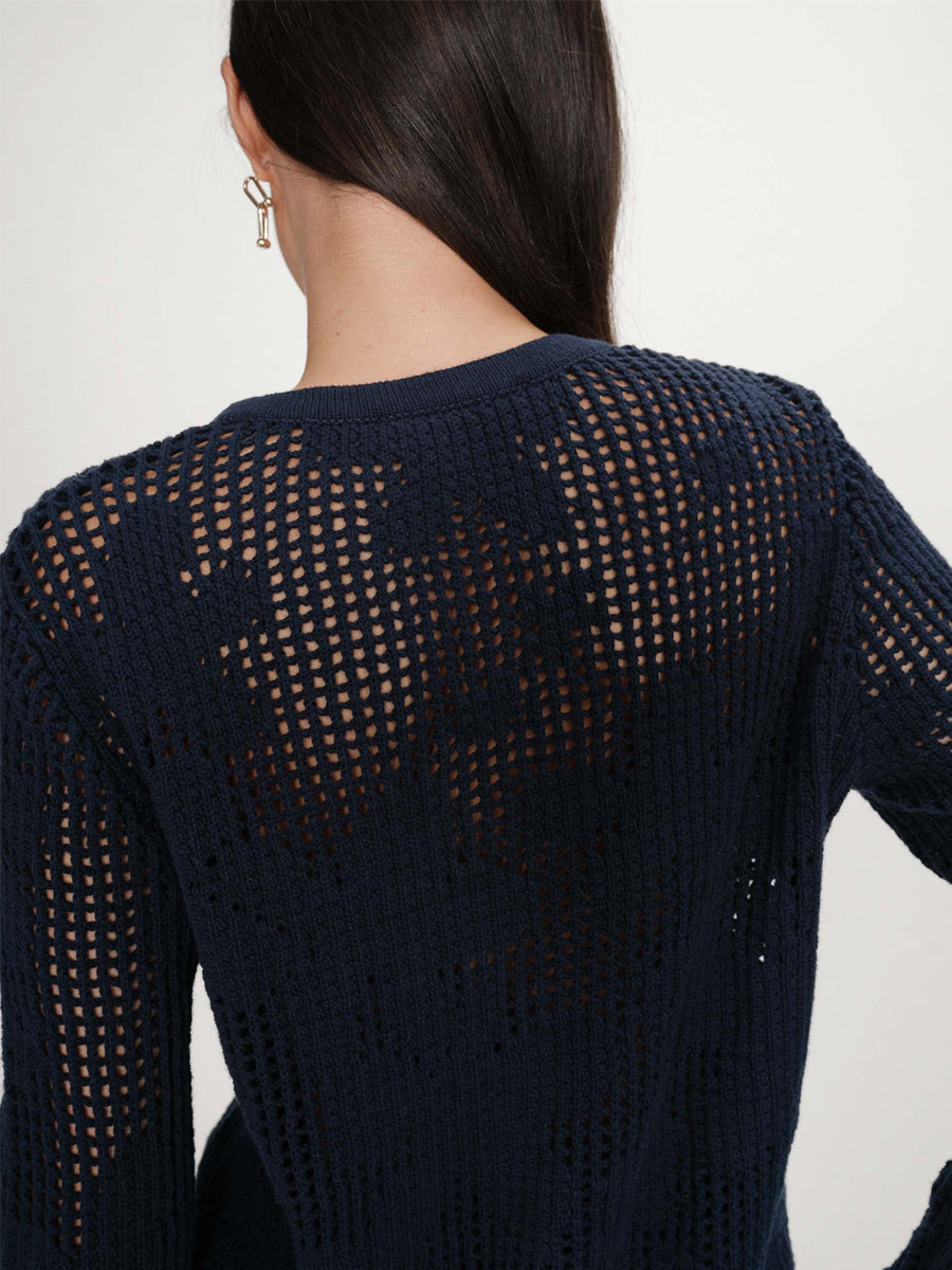 Grace & Mila Velasquez Neuletakki Tummansininen