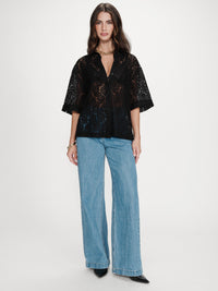 Grace & Mila Vendel Pitsipusero Musta