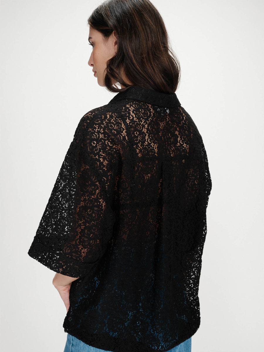 Grace & Mila Vendel Pitsipusero Musta