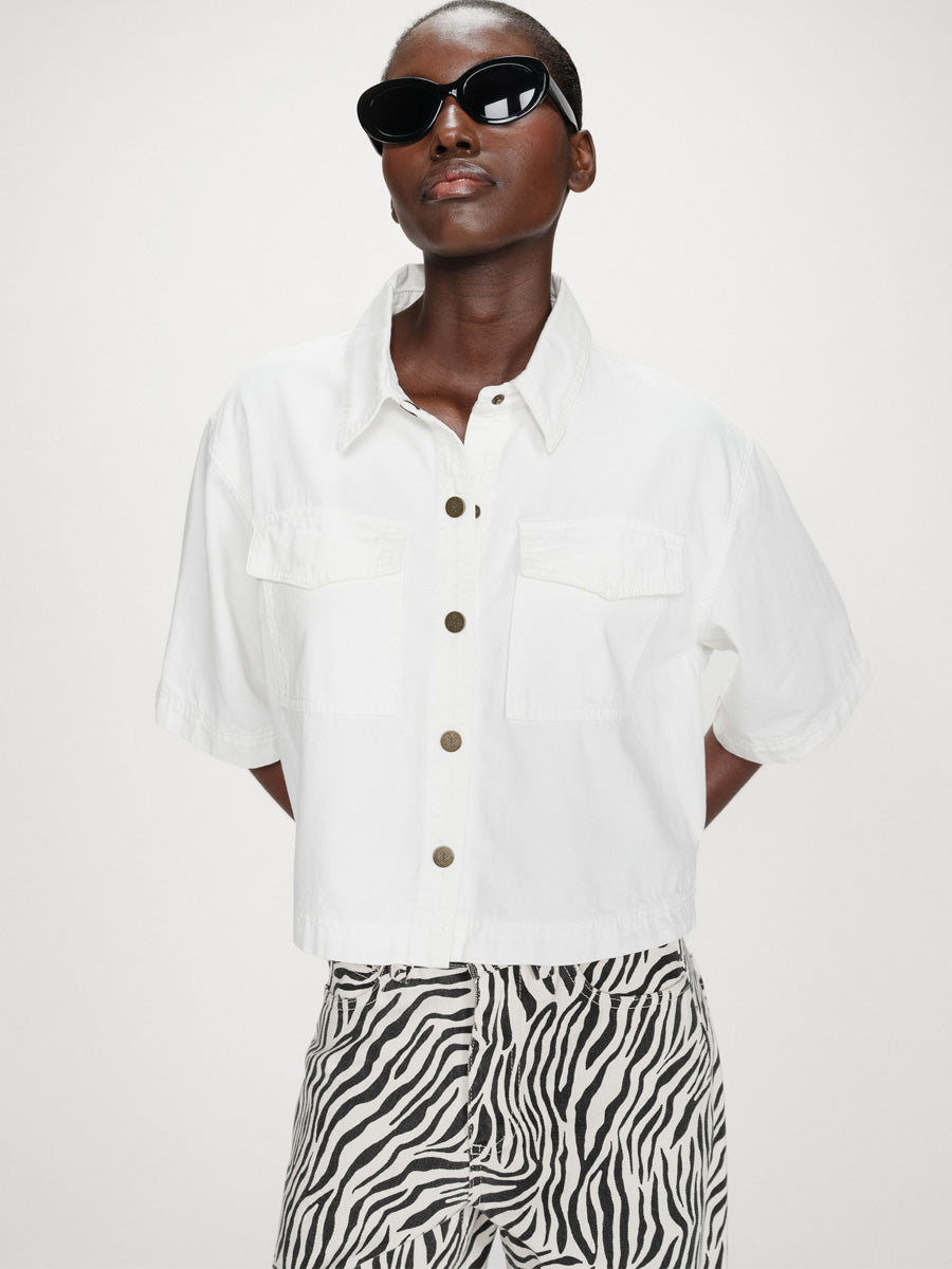 Grace & Mila Vita Farkkupaita Valkoinen