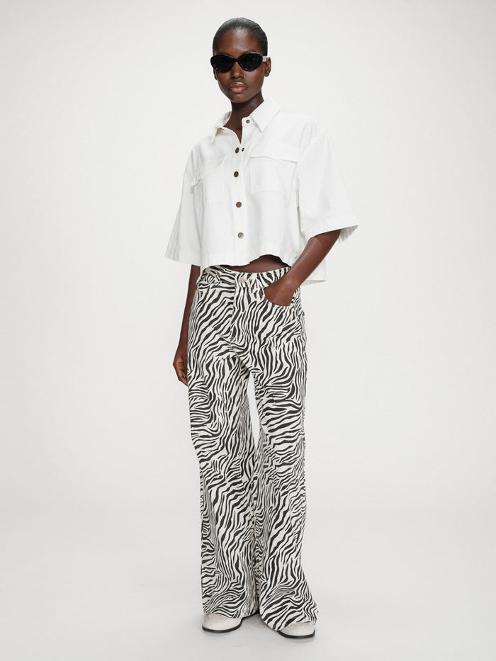 Grace & Mila Vita Farkkupaita Valkoinen