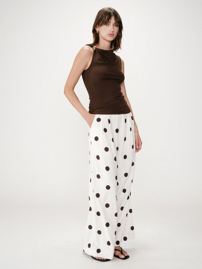 Grace & Mila Wynell Pallohousut Valkoinen Ruskea