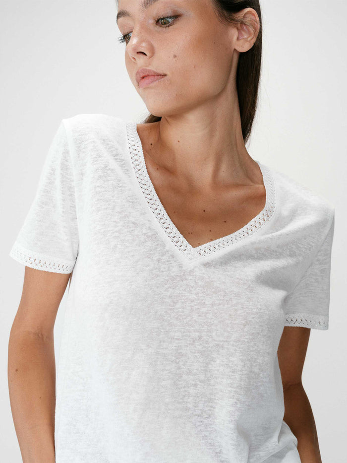 Grace & Mila Willem T-paita Valkoinen