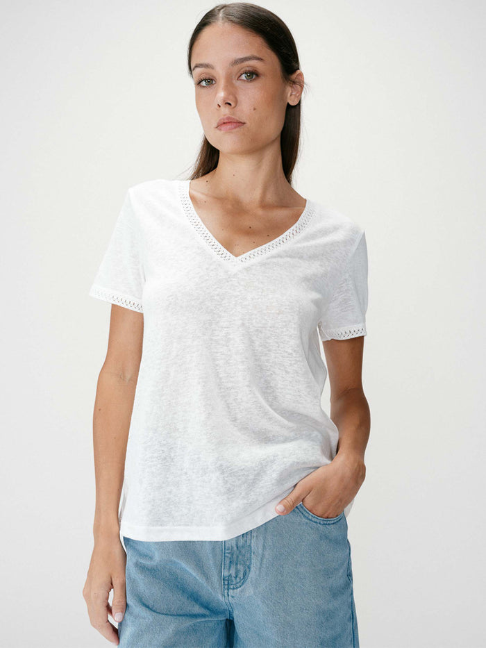 Grace & Mila Willem T-paita Valkoinen