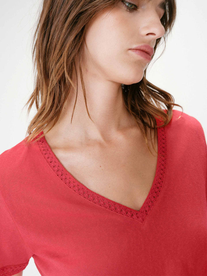 Grace & Mila Willem T-paita Punainen