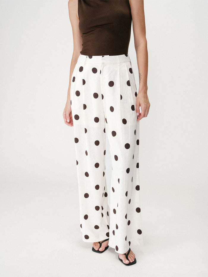 Grace & Mila Wynell Pallohousut Valkoinen Ruskea