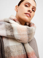 Gustav Dereen fluffy wool scarf Almond