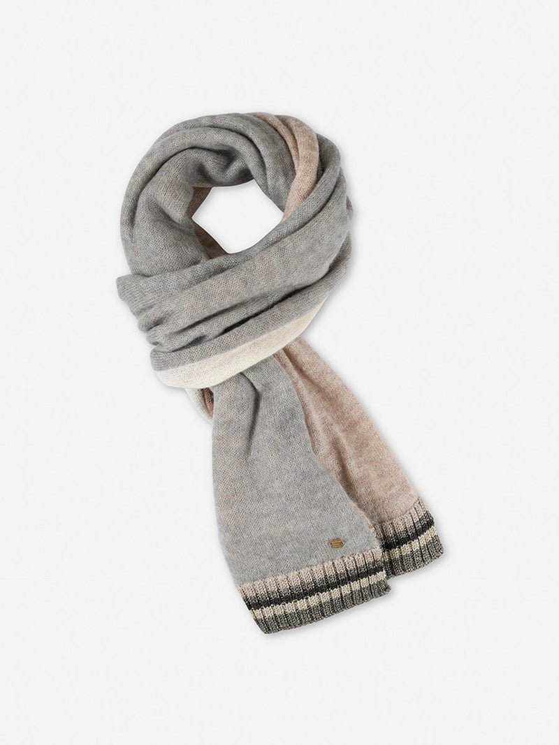 Gustav Denmark Etine stripe lurex scarf